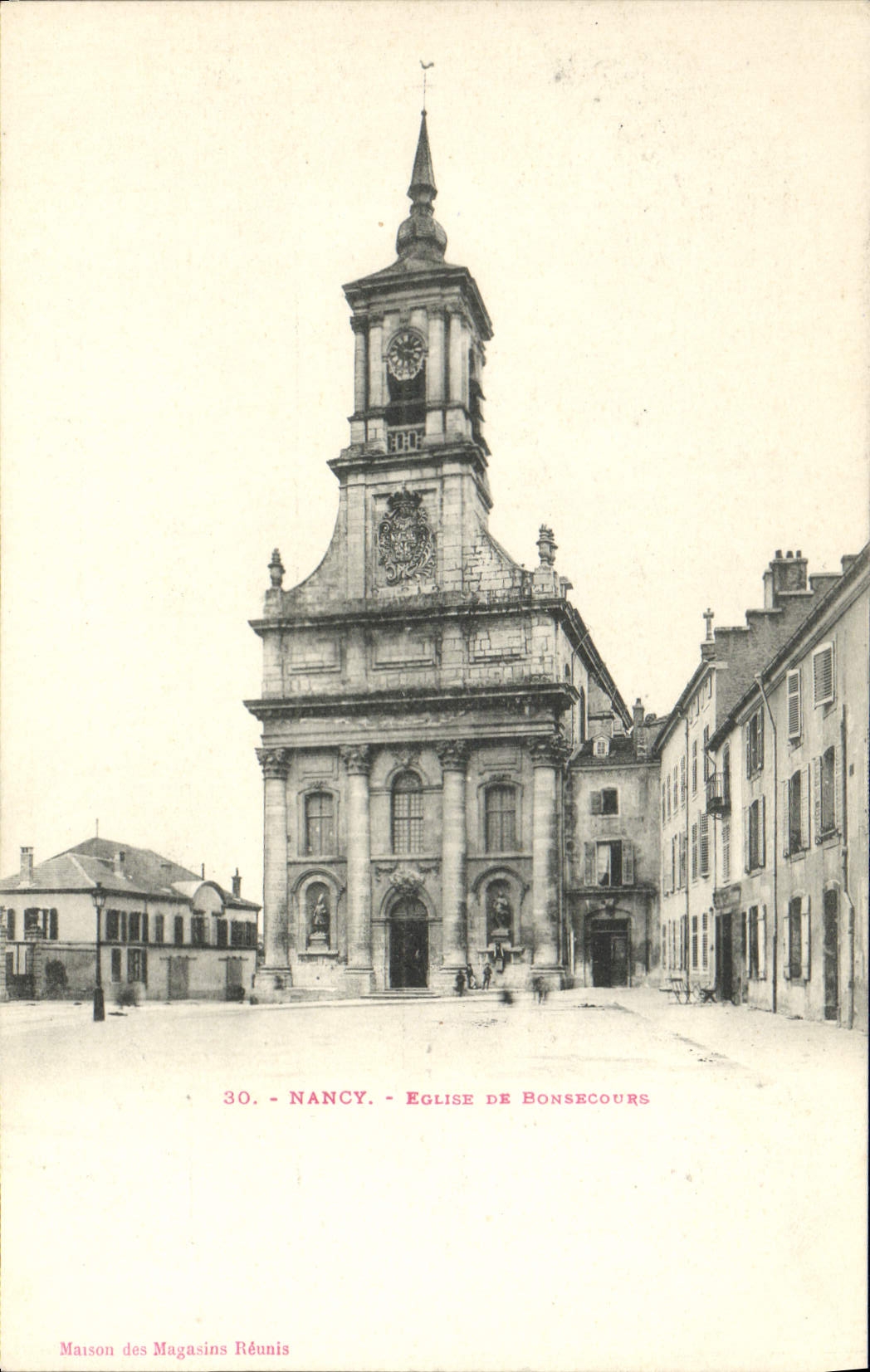 Nancy - Église de Bonsecours — Maison des Magasins Réunis, éditeur n°30