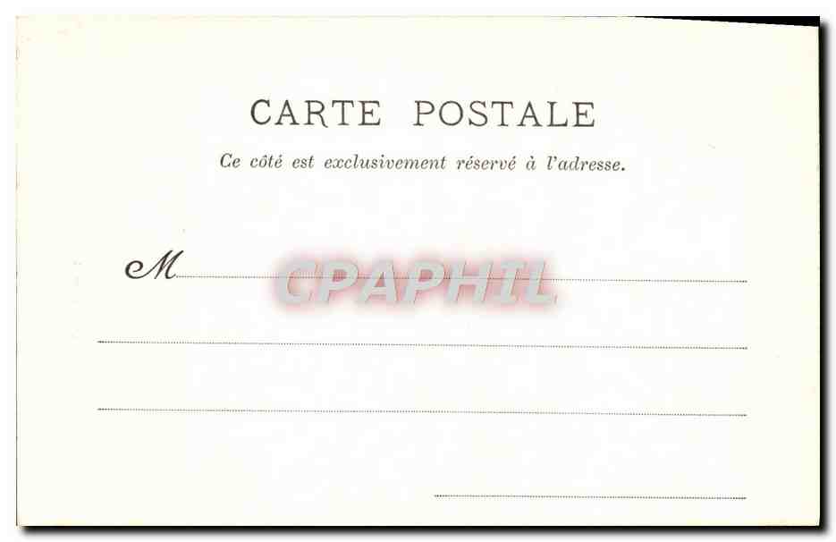 CPA Nancy Cathedrale — Verso