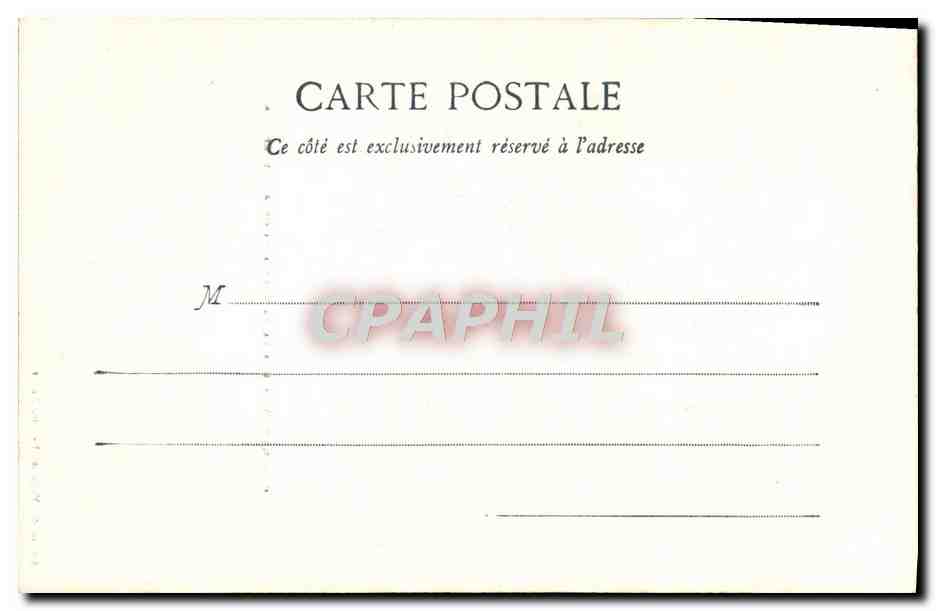 CPA Nancy Rue De La Constitution et cathedrale — Verso