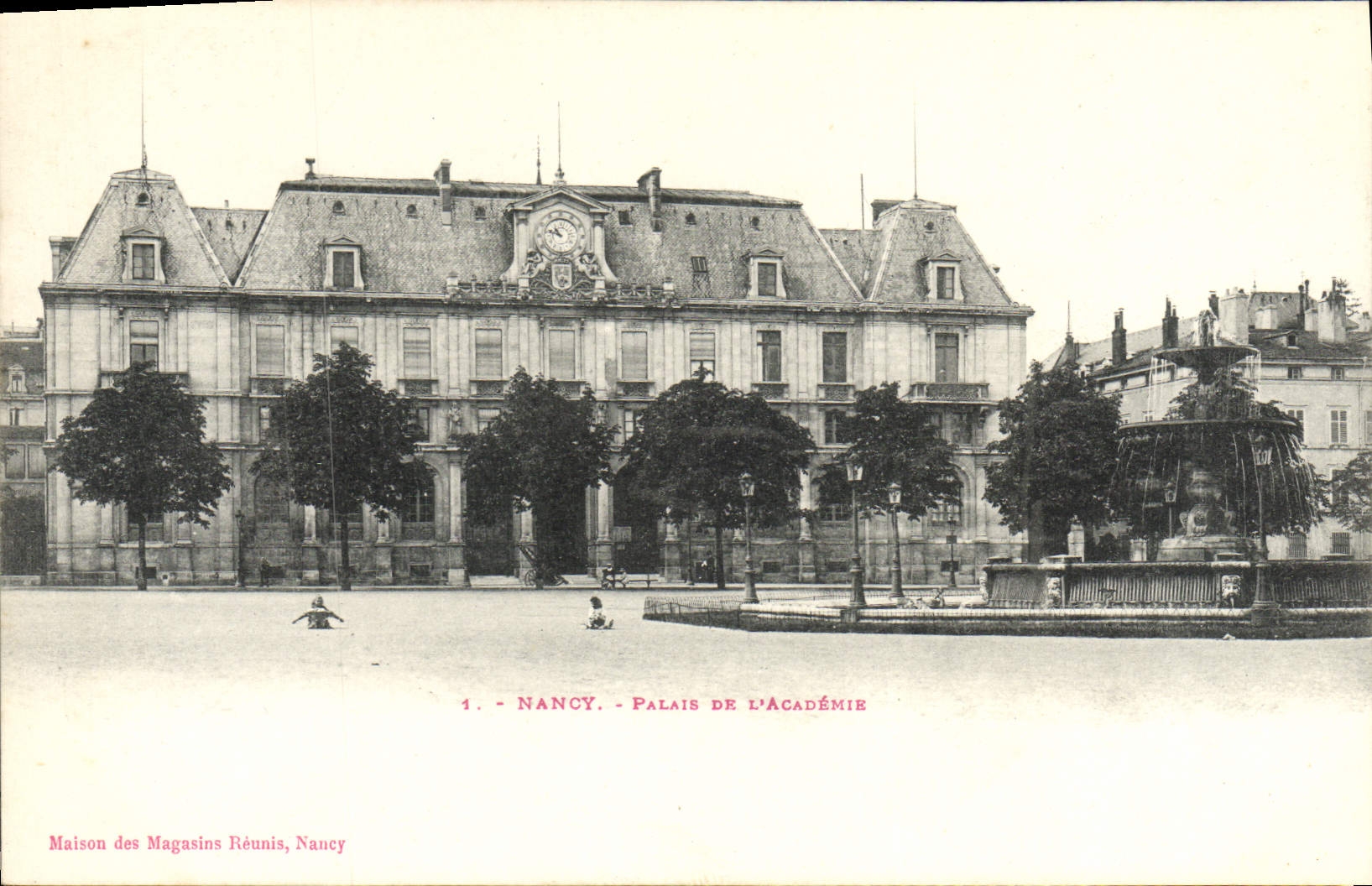 NANCY - Palais de l'Académie — Maison des Magasins Réunis, Nancy