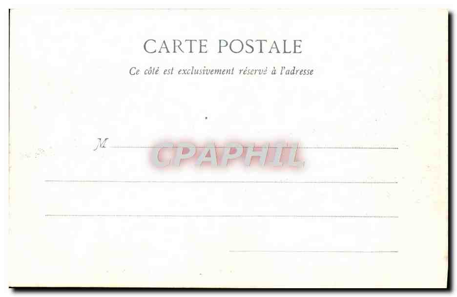 CPA Nancy Hemicycle De La Carriere Palais Du Gouvernement — Verso