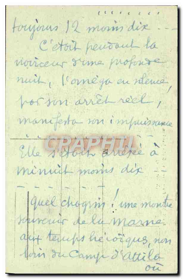 CPA Nancy Place Stanislas Grilles Jean Lamour — Verso