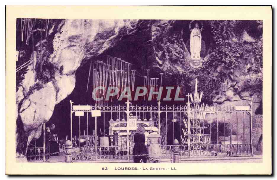 CPA Lourdes La Grotte