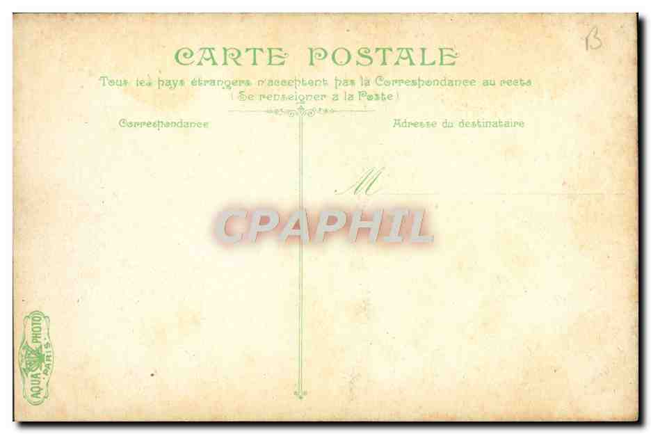 CPA Lille La Grand Place Tramway — Rückseite