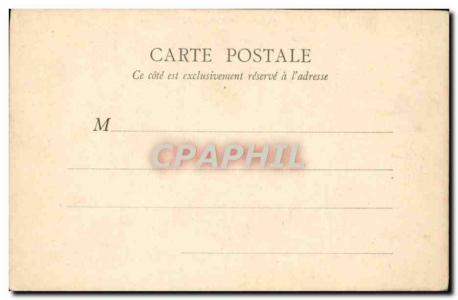 CPA Chatillon Coligny Les Arcades Serres Du Chateau — Back