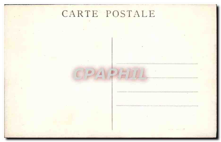 CPA Le Pin Bouchain Le Chateau Vu Du Parc — Back