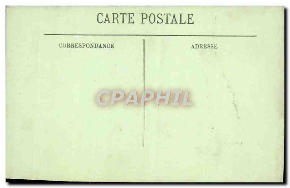 CPA Saint Wandrille La Porte De l'Abbaye Aigle — Rückseite