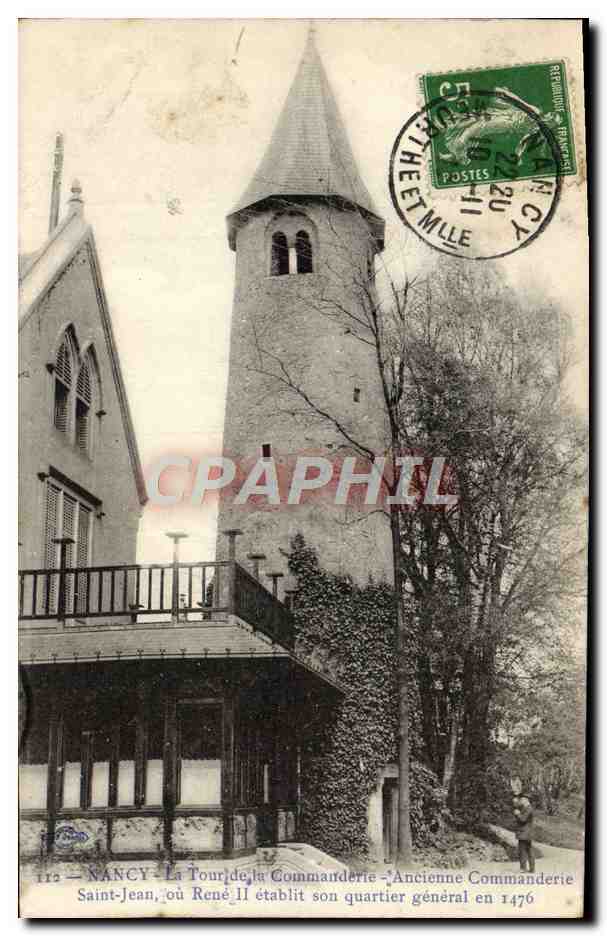 CPA Nancy La Tour De La Commanderie Ancienne Commanderie Saint Jean
