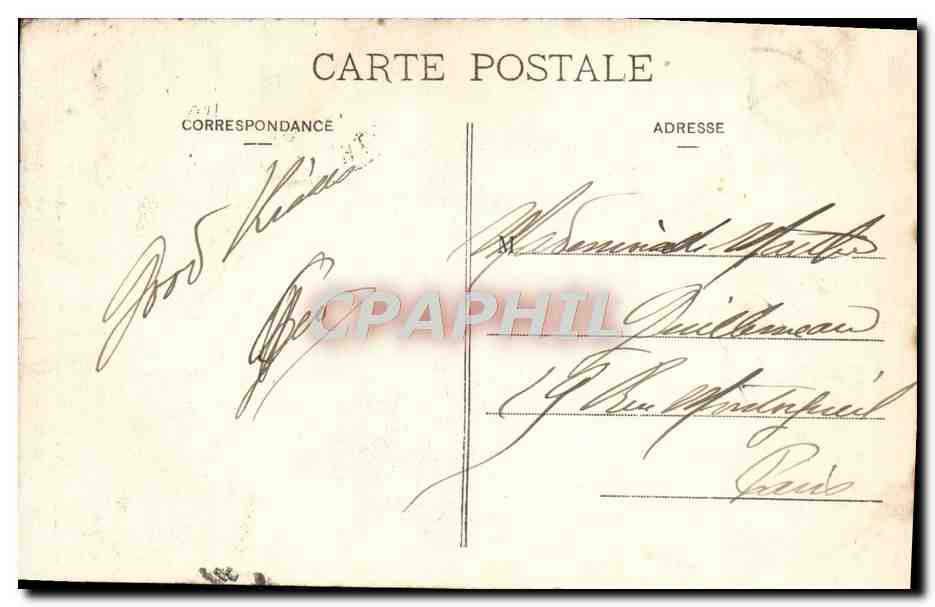 CPA Nancy La Tour De La Commanderie Ancienne Commanderie Saint Jean — Verso