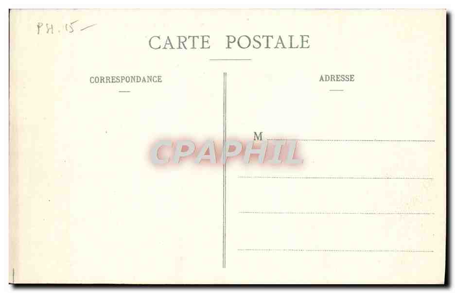 CPA Nancy Place Stanislas Grilles Jean Lamour — Verso