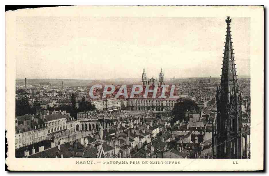 CPA Nancy Panorama Pris De Saint Epvre