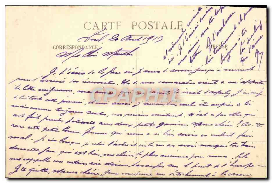 CPA Toul Pittoresque La Porte De Metz Soldat militaria — Verso