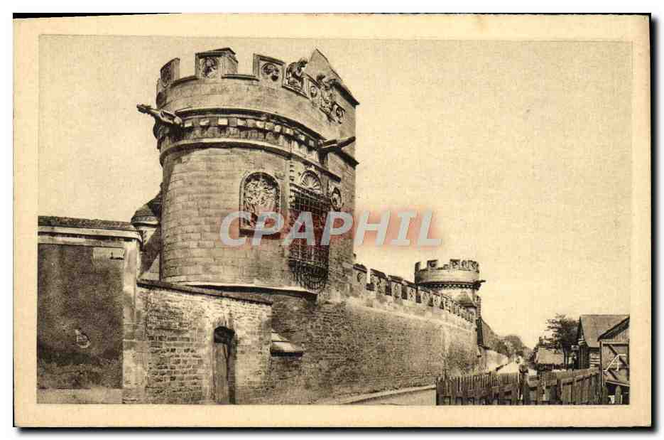 CPA Le Pays Normand Caen La Tour Des Gens D'Armes
