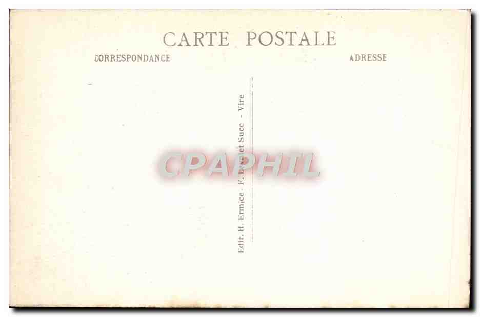 Viaduc de la Souleuvre — Ligne de Vire à Caen — Éditeur H. Ermice, Vire — Back
