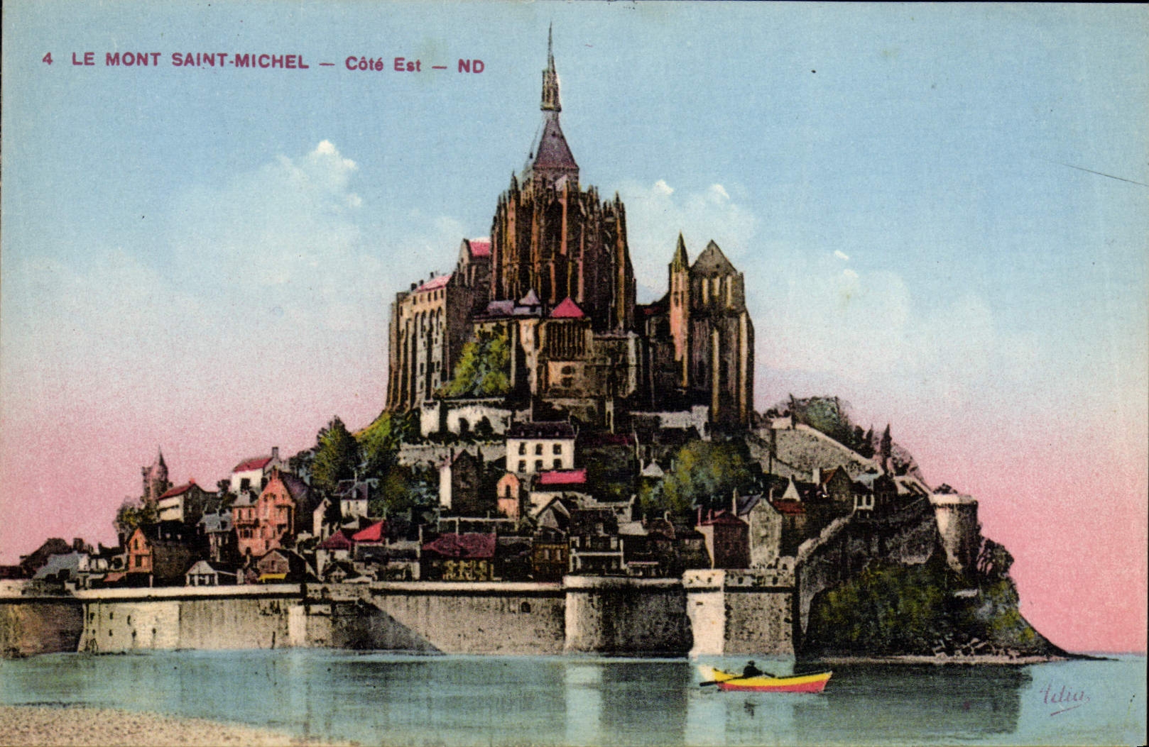 Le Mont Saint-Michel — Côté Est — ND — Éditions Les Belles Éditions, Nice