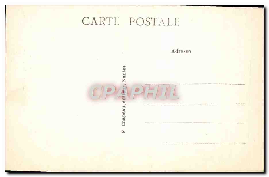 CPA Nantes Musee Dobree Le Puits Et La Tour Des Irlandais — Rückseite