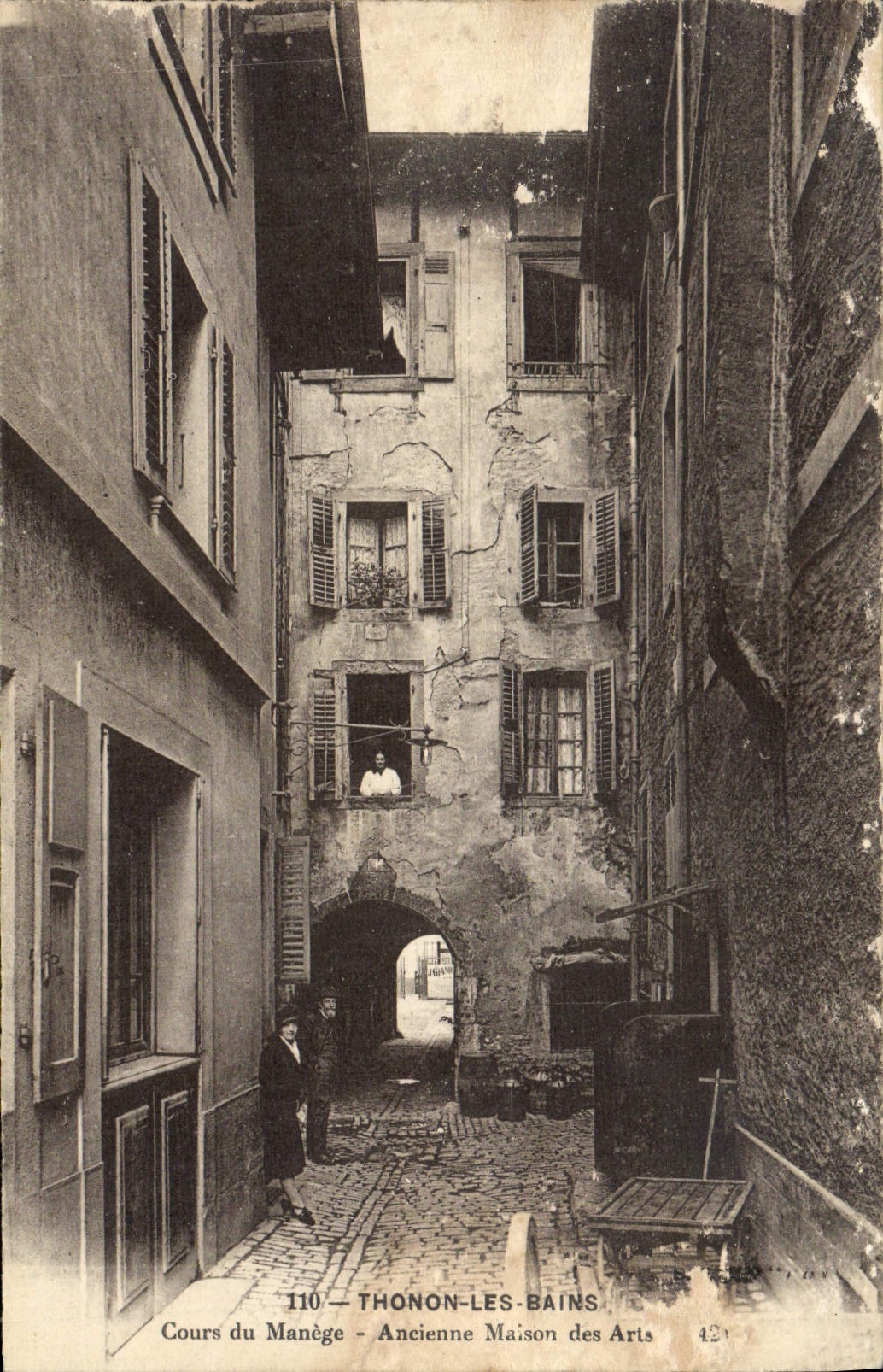 Thonon-les-Bains — Cours du Manège, Ancienne Maison des Arts — éditeur inconnu, n° 110