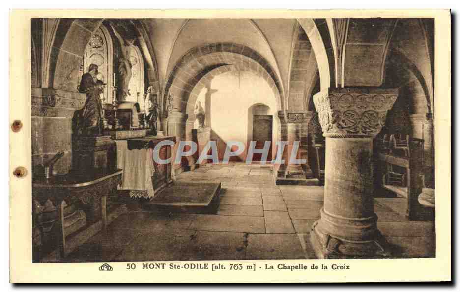 Mont Ste-Odile — La Chapelle de la Croix — Chalacieenne des Arts Photographiques, Strasbourg