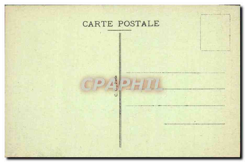CPA Bayonne Fosses De La Porte d'Espagne — Verso