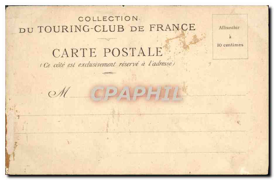 CPA Corse Tour De Losse Collection Touring Club de France — Reverso