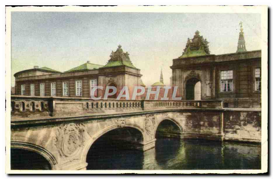 CPA Kobenhavn Marmorbroen Copenhagen The Marble Bridge