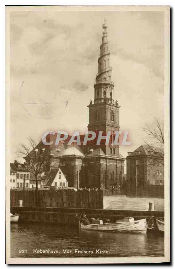 CPA Kobenhavn Vor Frelsers Kirke