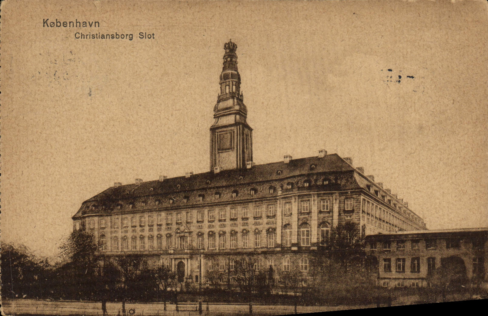 CPA Kobenhavn Christiansborg slot