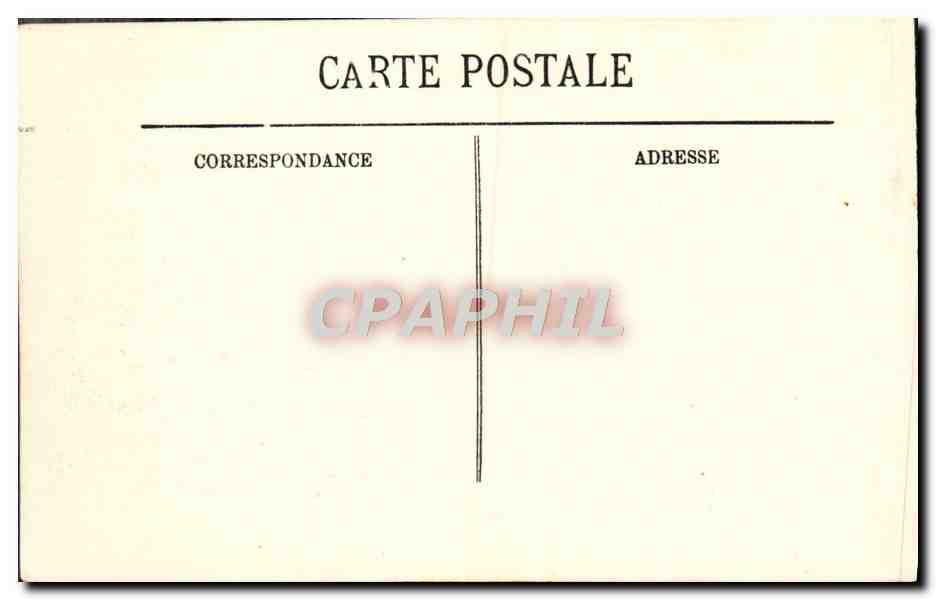 CPA Le Havre Le Theatre Tramway  — Rückseite