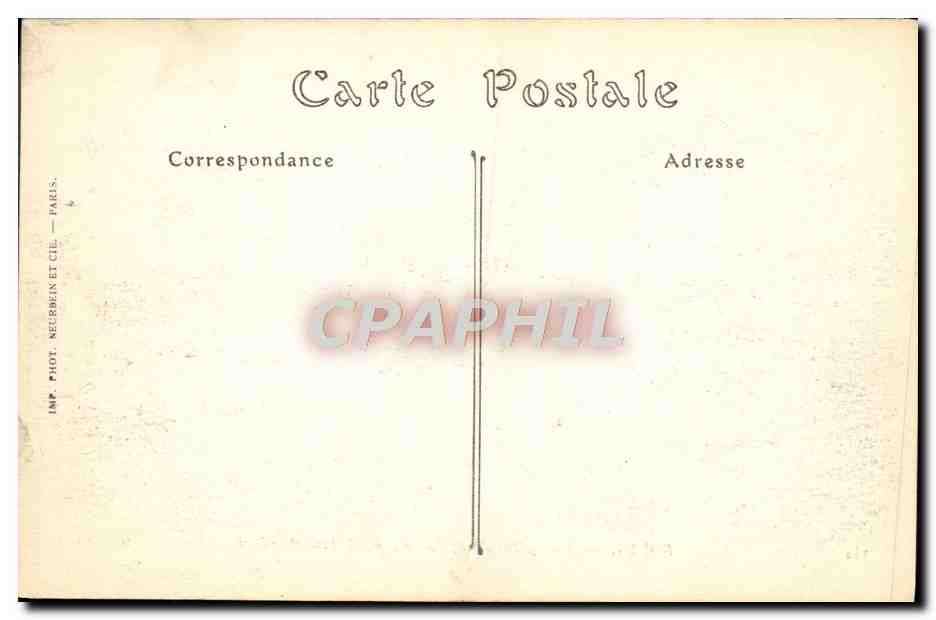 CPA Rouen Vue Generale Prise du Pont Transbordeur — Verso
