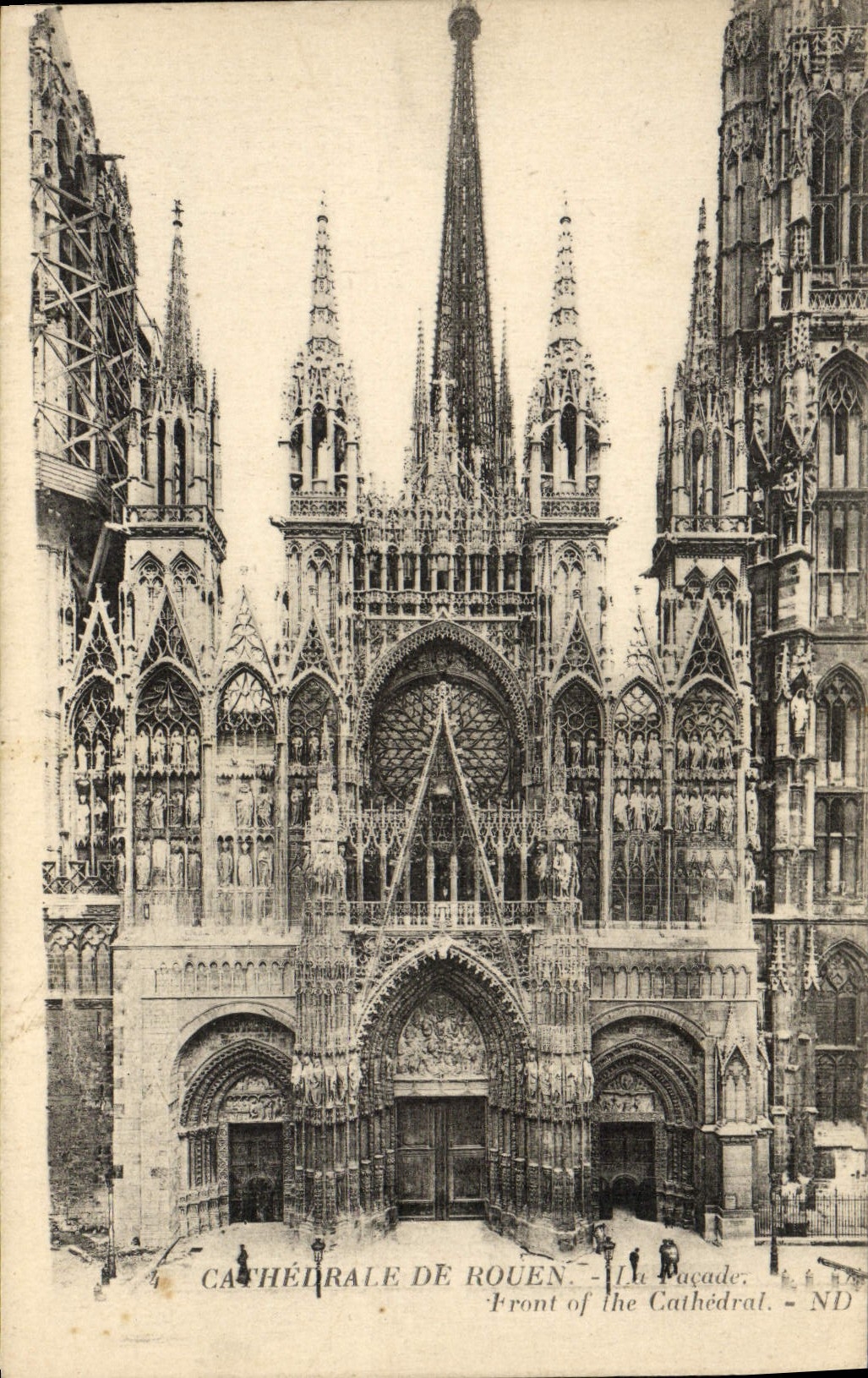 CPA Cathedrale De Rouen