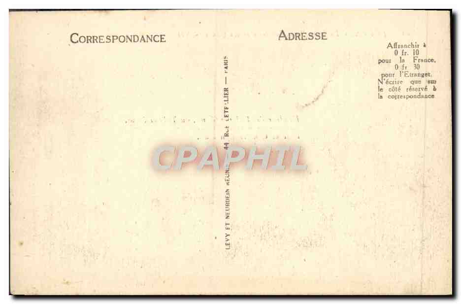 CPA Rouen Le Pont Transbordeur et les Quais — Rückseite