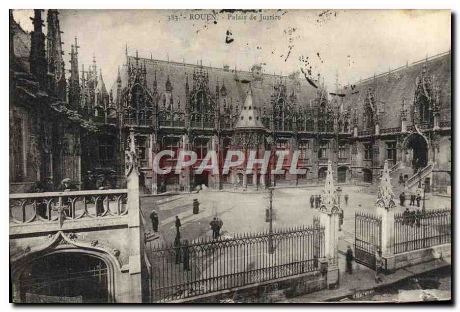 CPA Rouen Palais de Justice