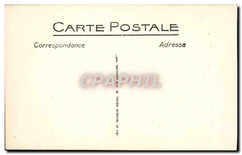 CPA Veules Les Roses — Rückseite