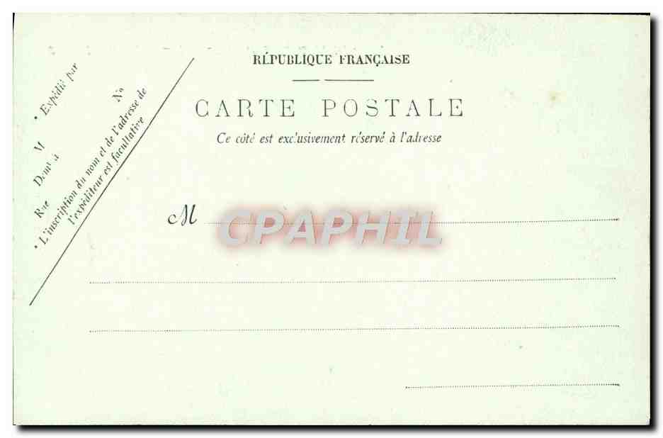 CPA Le Havre Notre Dame et la Rue de Paris — Rückseite