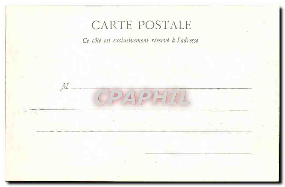 CPA Nancy Porte St Nicolas — Back