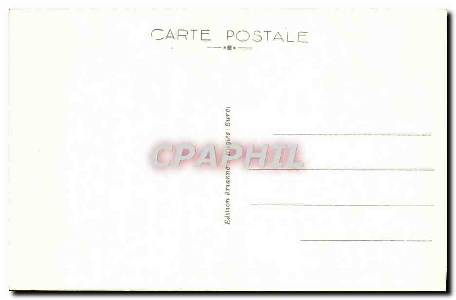 Rugles (Eure) — Église Saint Germain — Édition Broumée (Burel) — Verso