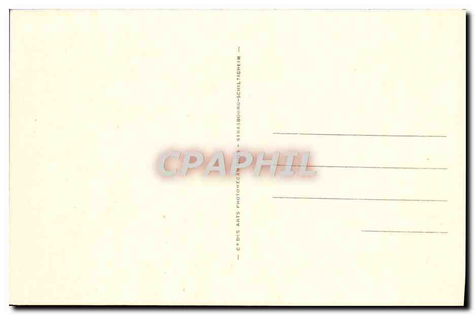 CPA Mortagne Hotel de Mr Guernet — Back