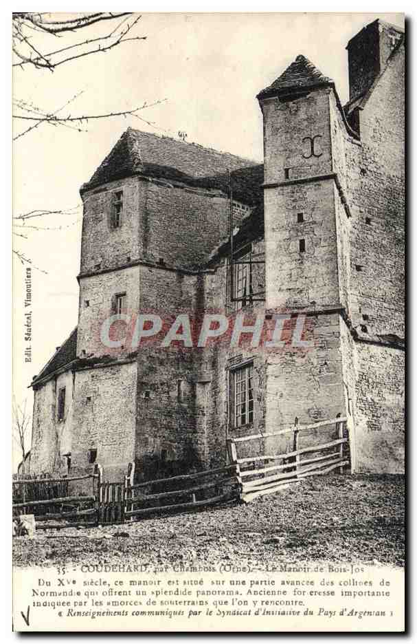 CPA Coudehard pres Chambois Le manoir du Bois Jos
