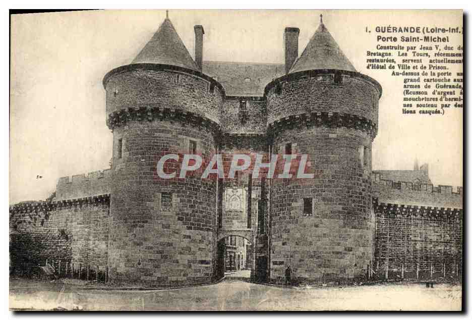 CPA Guerande Porte Saint Michel