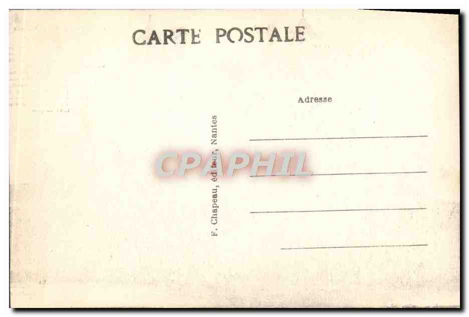 CPA Guerande Porte Saint Michel — Back