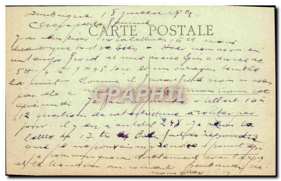 CPA Legendes de Saint Saulge La Dame au Seigneur — Rückseite