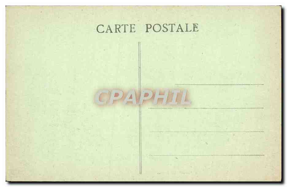 Dreux (E-et L.) — Brücke des Parks und Apse der Kapelle Saint-Louis — G. Foucault, Verlag, Dreux — Rückseite