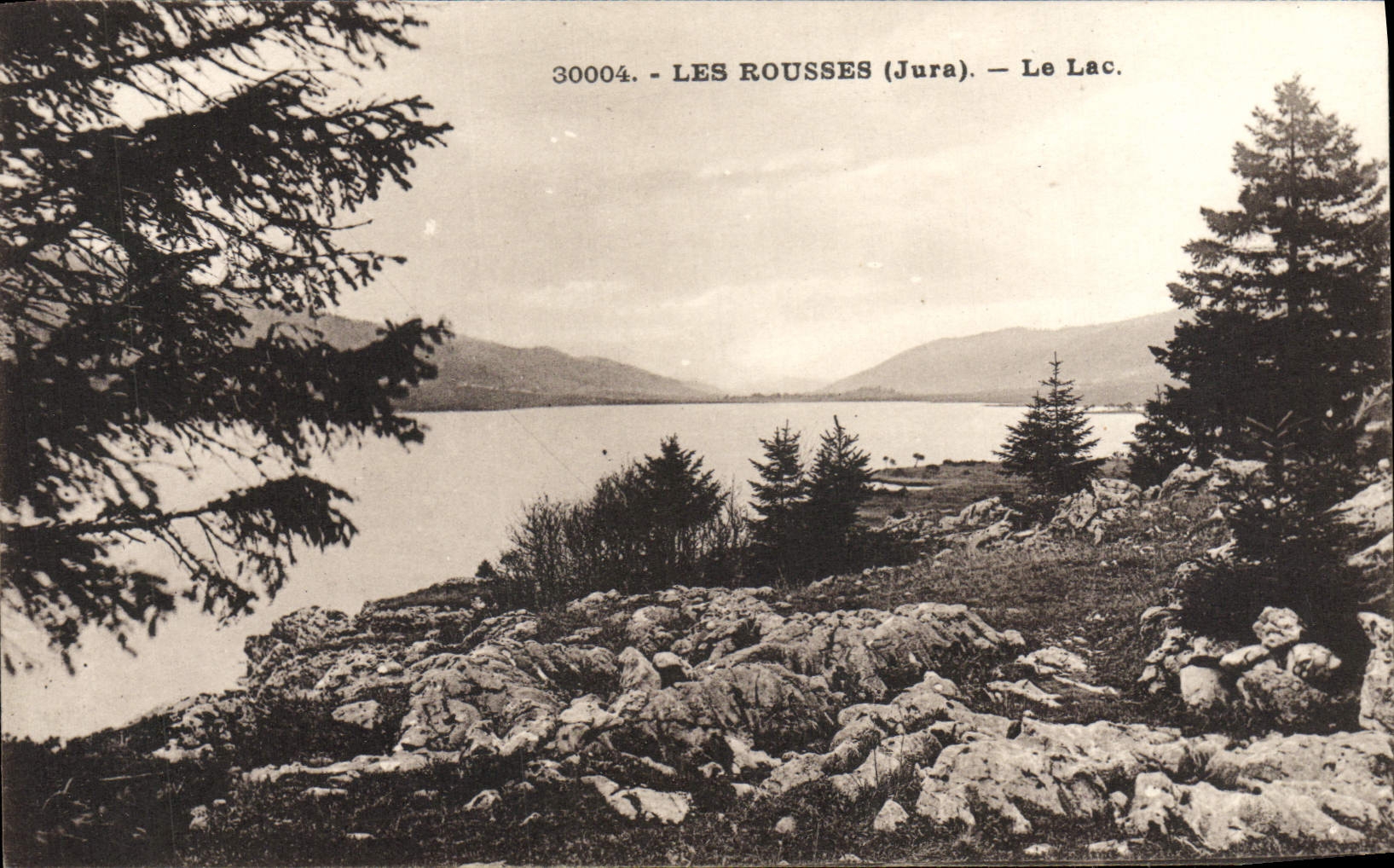 Les Rousses (Jura) — Le Lac — 30004
