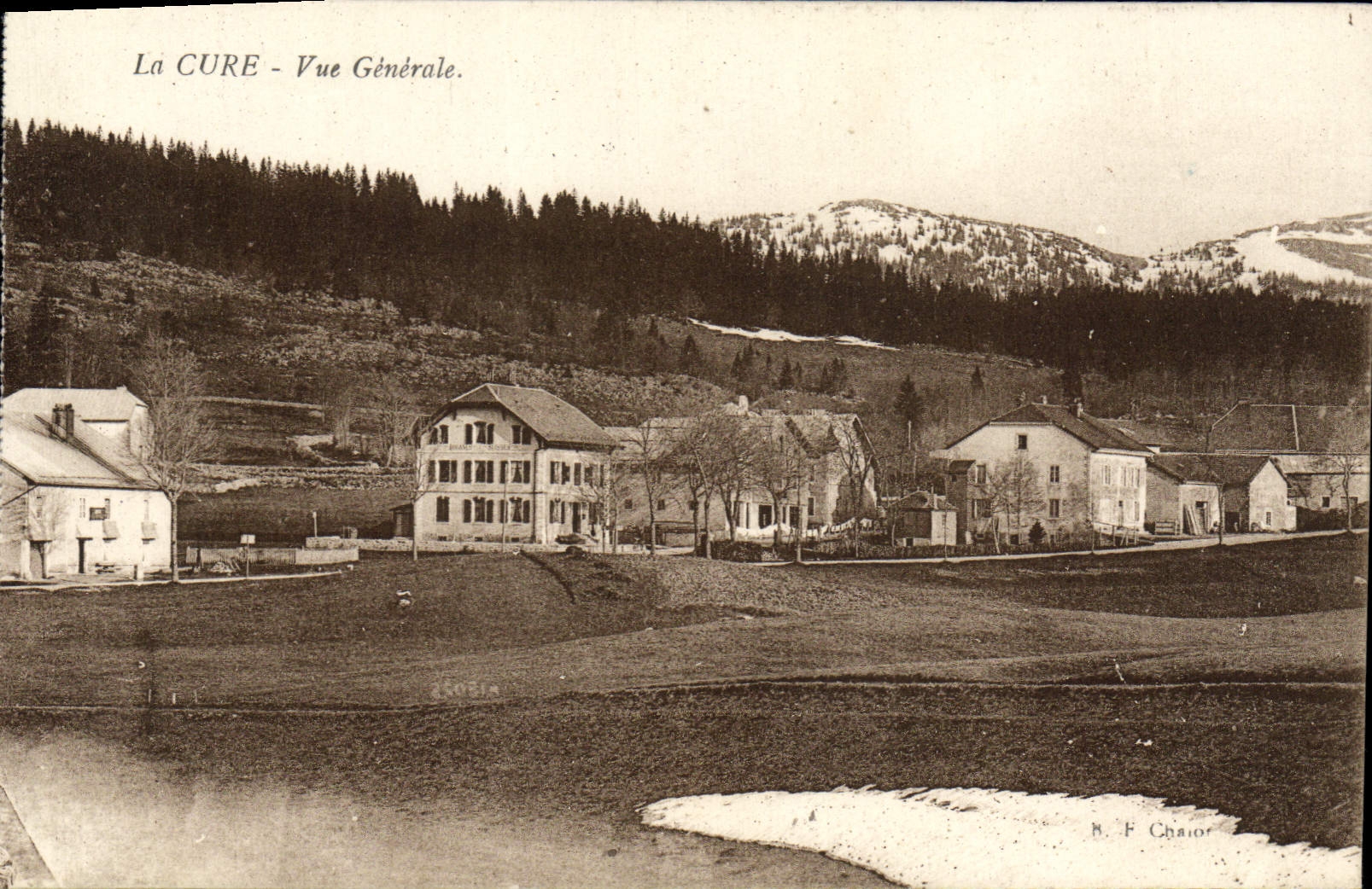 CPA Le Cure Vue Generale