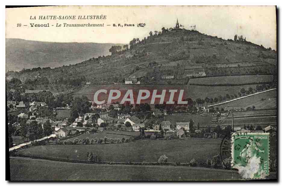 CPA La Haute Saone illustree Vesoul Le Transmarchement 