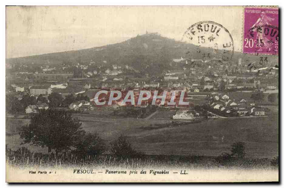 CPA Vesoul Panorama pris des Vignobles