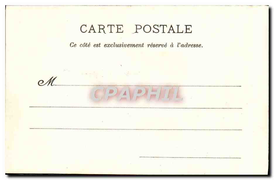 CPA La Grotte De Notre Dame De Lourdes — Verso