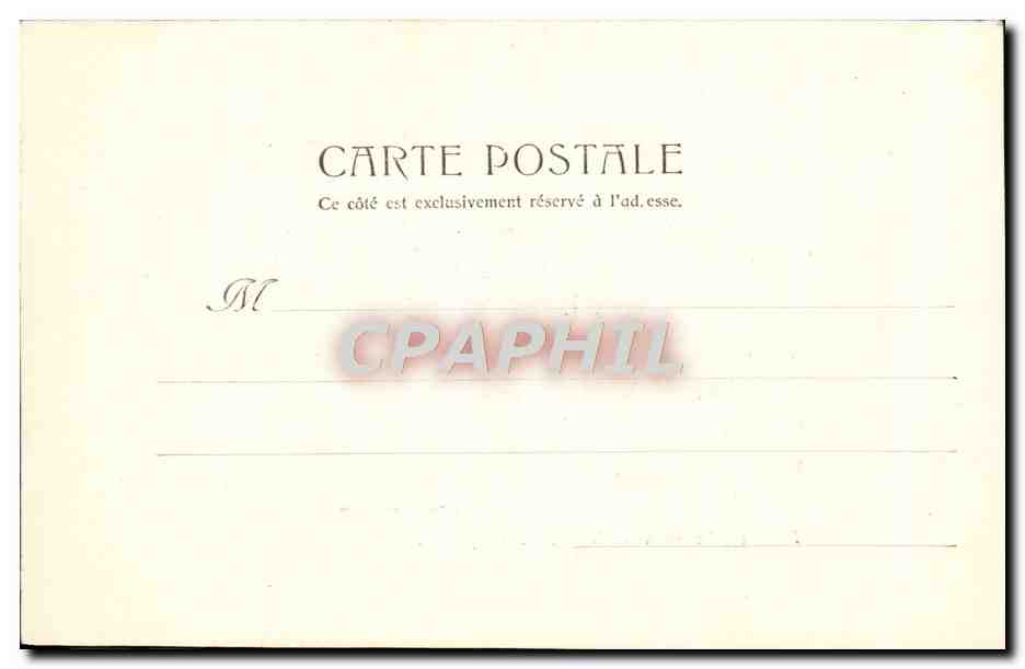 CPA Fort De Lourdes Vierge De l'Esplanade — Verso