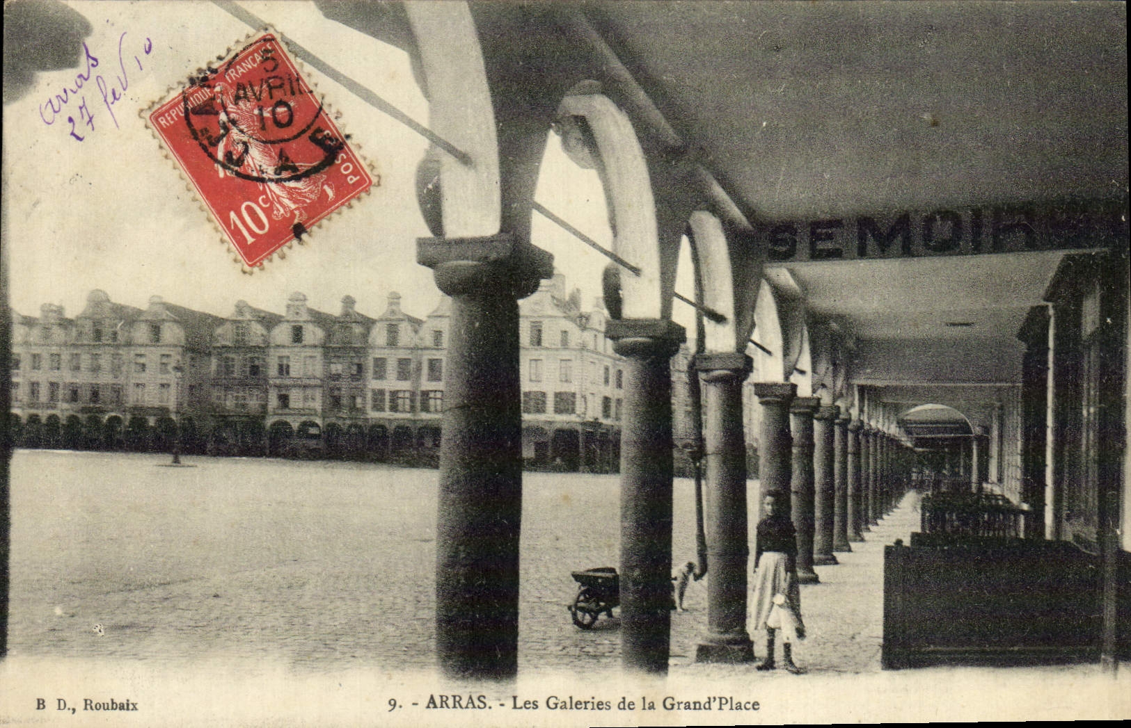 Arras - Les Galeries de la Grand'Place — B. D., Roubaix, n°9