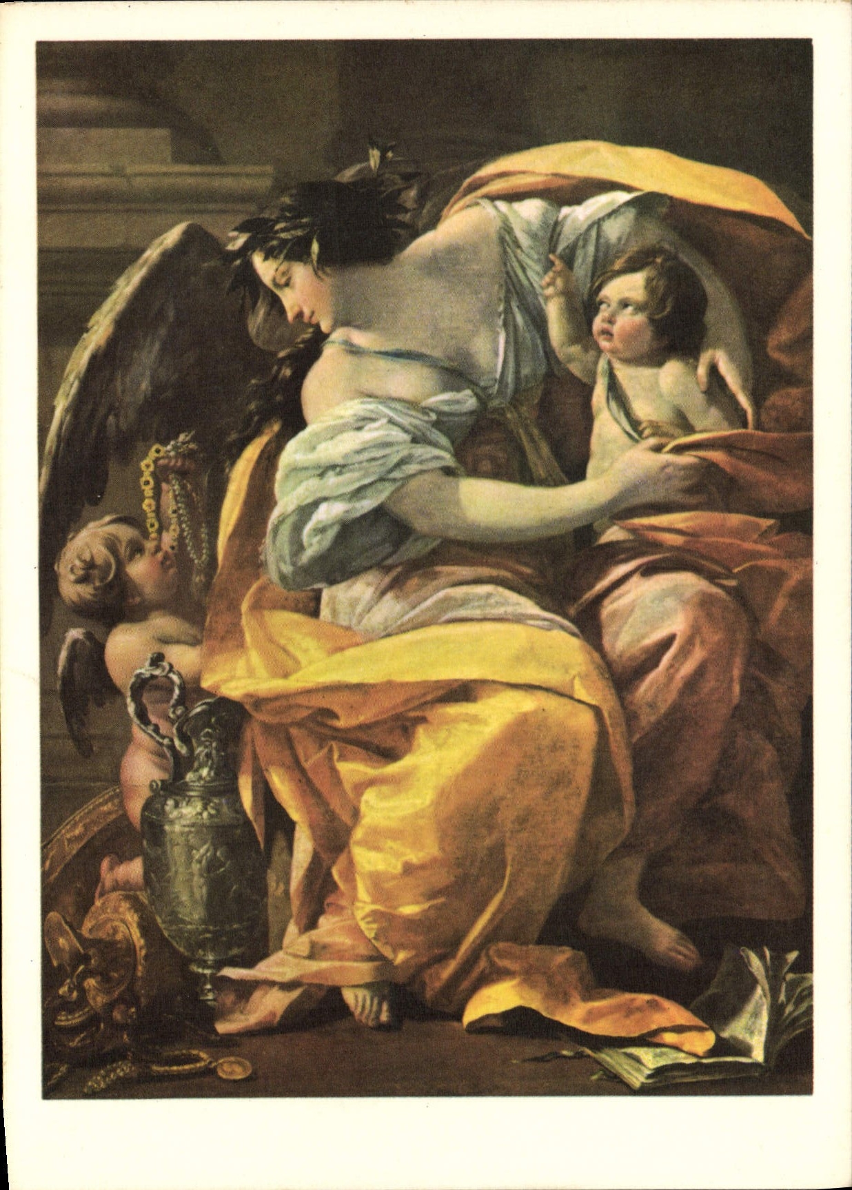 Reichtum — Simon Vouet (1590-1649) — Éditions de la Loterie Nationale